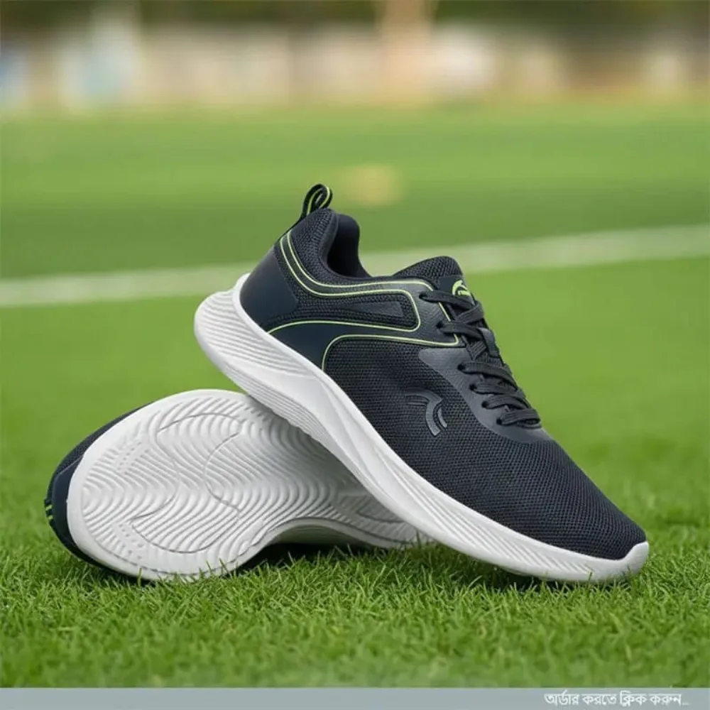 Crivit Running Shoes Mesh Sneakers for Men - Navy Blue - Edition