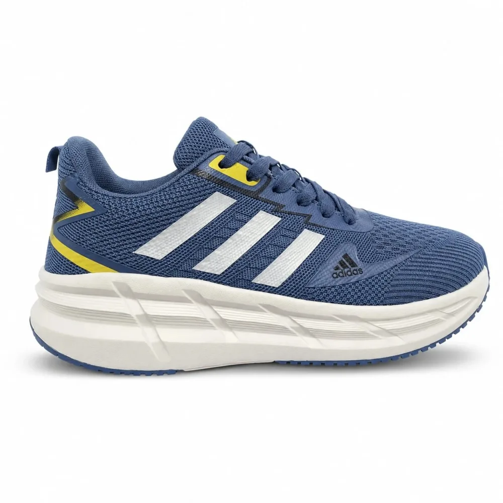 Adidas Running performance premium inspired Shoes For Man-Light Blue