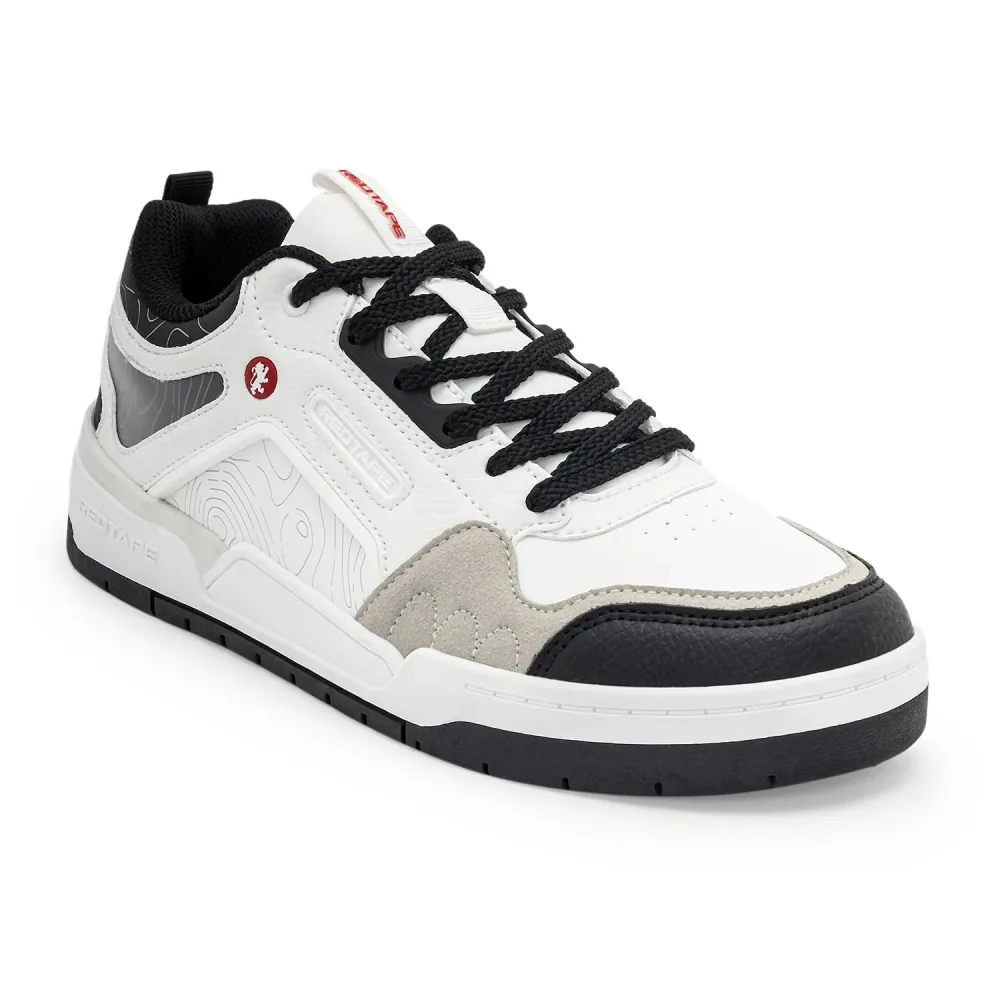 RedTape PU Lifestyle Sneaker For Men-Black-881